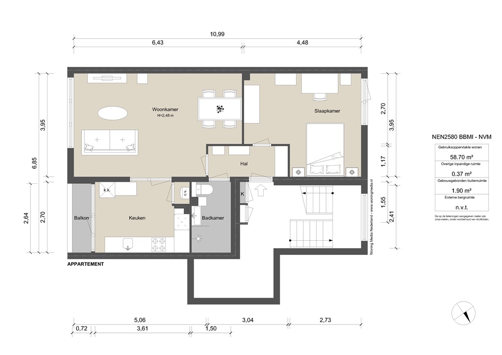 mediumsize floorplan